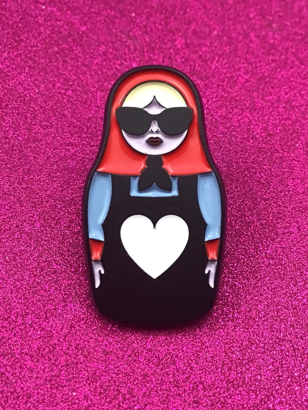 Matryoshka Doll Enamel Pin